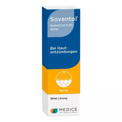 SOVENTOL Hydrocort 0,5 % spray, 30 ml SOVENTOL Hydrocort 0,5 % spray, 30 ml