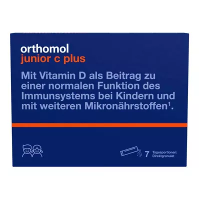 ORTHOMOL Junior C plus granulat, 7 stk ORTHOMOL Junior C plus granulat, 7 stk