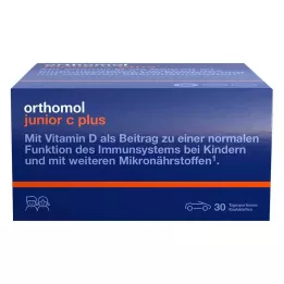 ORTHOMOL Junior C plus tyggetablett villbær, 30 stk