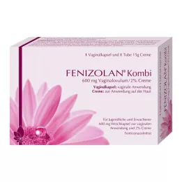 FENIZOLAN Kombi 600 mg vaginal ovulum+2 % krem, 1 p