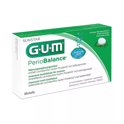 GUM PerioBalance pastiller, 30 stk