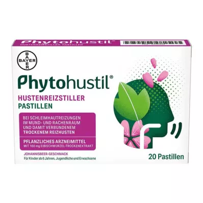 PHYTOHUSTIL Hosteirritasjonspastiller, 20 stk