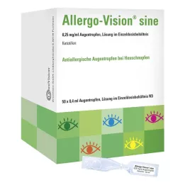 ALLERGO-VISION sine 0,25 mg/ml AT i enkeltdose, 50X0,4 ml