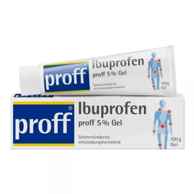 IBUPROFEN proff 5 % gel, 100 g