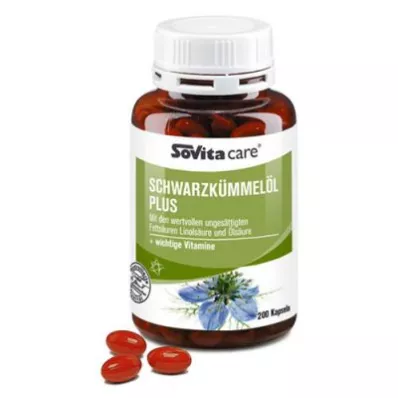 Sovita care Black Cumin Oil Plus (200 stykker) Sovita care Black Cumin Oil Plus (200 stykker)