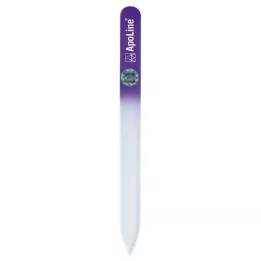 Apolin neglefilglass 14 cm lilla, 1 stk