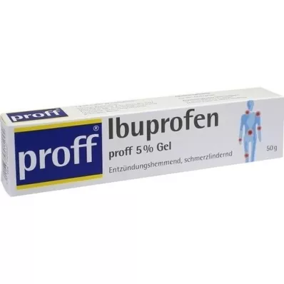 IBUPROFEN proff 5 % gel, 50 g