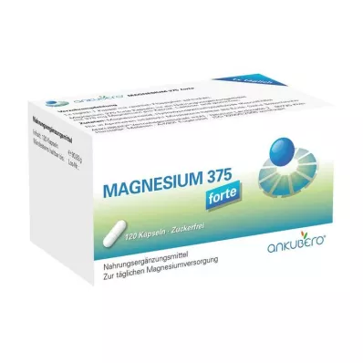 Magnesium 375 forte kapsler, 120 stk Magnesium 375 forte kapsler, 120 stk