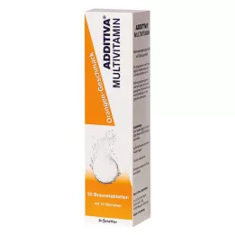 ADDITIVA Multivit.orange R brusetabletter, 20 stk