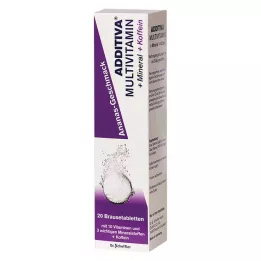 ADDITIVA Multivit.+Mineral+Coff.ananas R Br.-Tabl., 20 stk