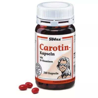 Sovita care karotenkapsler (240 stykker) Sovita care karotenkapsler (240 stykker)