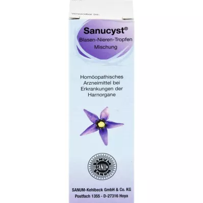 SANUCYST Blære-Nyre-dråper, 30 ml