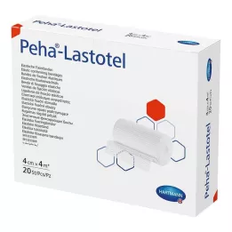 PEHA-LASTOTEL Fikseringsbandasje 4 cmx4 m, 20 stk