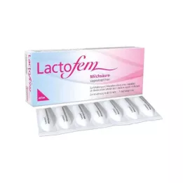 LACTOFEM Melkesyre vaginale stikkpiller, 7 stk