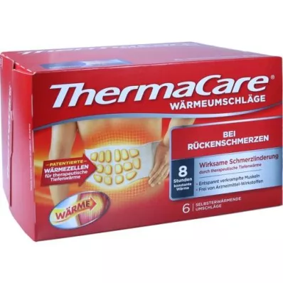 THERMACARE Ryggomslag S-XL for smertelindring, 6 stk