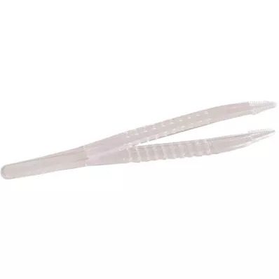 Pinsett engangs steril plast 12,5 cm, 10 stk