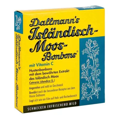 Dallmanns islandske mosegodteri (20 stk) Dallmanns islandske mosegodteri (20 stk)