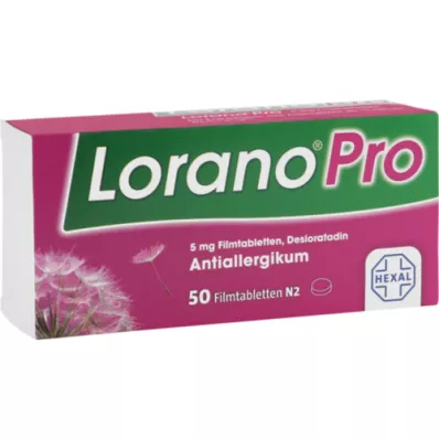 LORANOPRO 5 mg filmdrasjerte tabletter, 50 stk