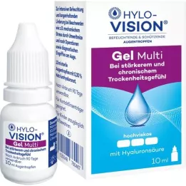HYLO-VISION Gel multi øyedråper, 10 ml