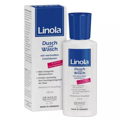 LINOLA Dusj og vask, 100 ml LINOLA Dusj og vask, 100 ml
