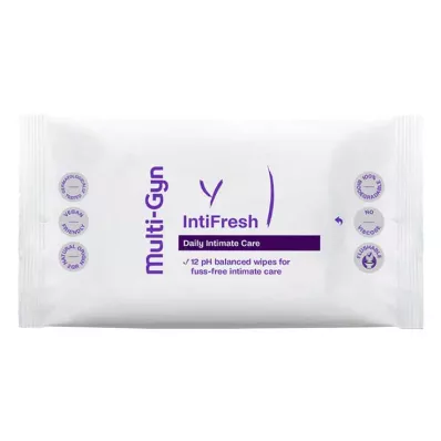 MULTI-GYN IntiFresh-servietter, 12 stk MULTI-GYN IntiFresh-servietter, 12 stk