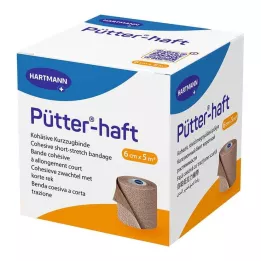 PÜTTER-selvklebende bandasje 6 cm x 5 m, 1 stk
