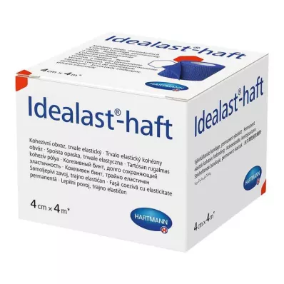 IDEALAST-selvklebende fargebandasje 4 cmx4 m blå, 1 stk IDEALAST-selvklebende fargebandasje 4 cmx4 m blå, 1 stk