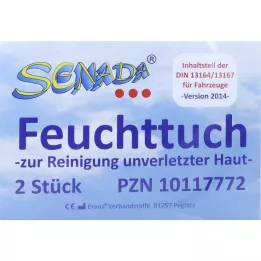 SENADA Våtserviett, 2 stk