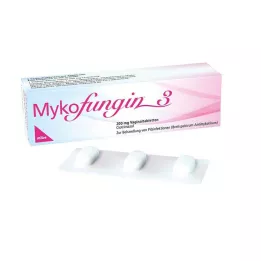 MYKOFUNGIN 3 vaginaltabletter 200 mg, 3 stk