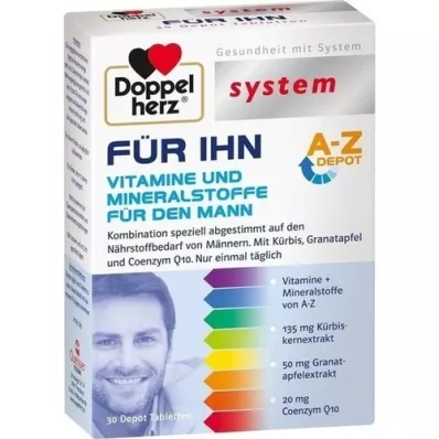 DOPPELHERZ for IHN systemtabletter, 30 stk