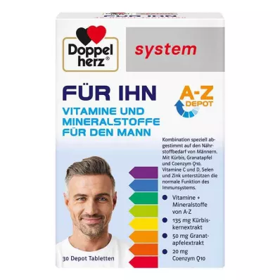 Doppelherz system for ham tabletter, 30 stk Doppelherz system for ham tabletter, 30 stk