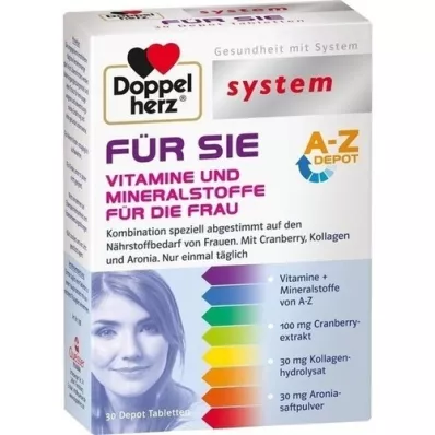 DOPPELHERZ for SIE systemtabletter, 30 stk