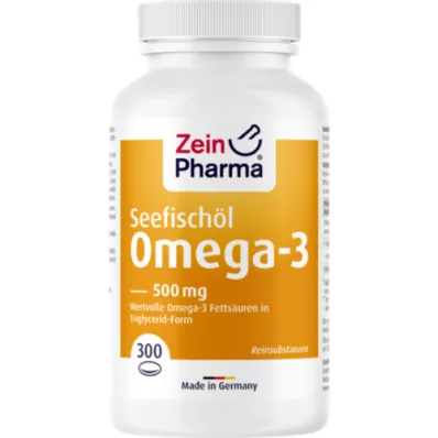 OMEGA-3 500 mg kapsler, 300 stk