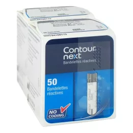 CONTOUR Next Sensors teststrimler, 100 stk