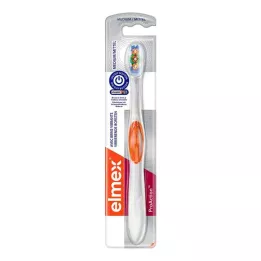 ELMEX ProAction hybrid tannbørste medium, 1 stk