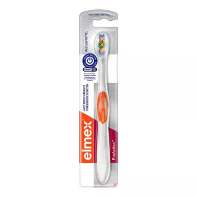 ELMEX ProAction hybrid tannbørste medium, 1 stk ELMEX ProAction hybrid tannbørste medium, 1 stk