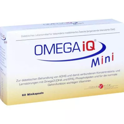 Omega IQ Minikapsler, 60 stk Omega IQ Minikapsler, 60 stk