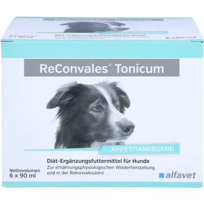 RECONVALES Tonic for hunder, 6X90 ml