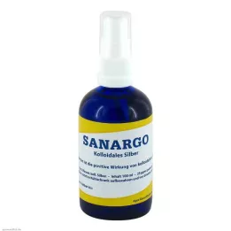 SANARGO Sprayflaske med kolloidalt sølv, 100 ml