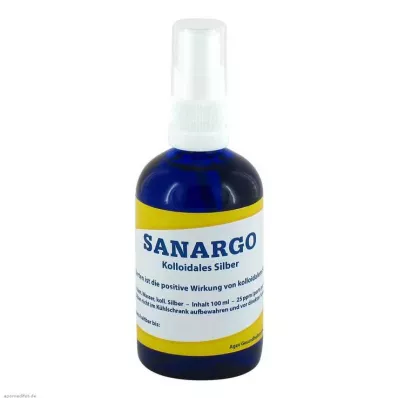 Sanargo kolloidal sølv sprayflaske, 100 ml Sanargo kolloidal sølv sprayflaske, 100 ml