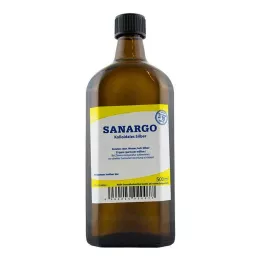 SANARGO Flasker med kolloidalt sølv, 500 ml
