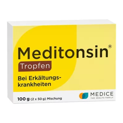 Meditonsin dråper mot forkjølelse, 2X50 g