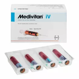 MEDIVITAN iV Injeksjonsvæske, oppløsning i tokammersprøyte, 8 stk