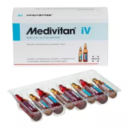 MEDIVITAN iV injeksjonsvæske, oppløsning i forsterkerpar, 8 stk