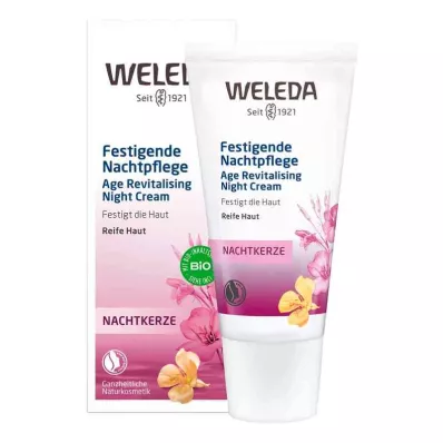 WELEDA Oppstrammende nattkrem med nattlysolje, 30 ml WELEDA Oppstrammende nattkrem med nattlysolje, 30 ml