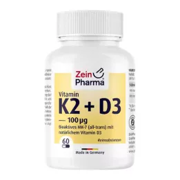 VITAMIN K2 MENAQ7 kapsler, 60 kapsler