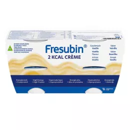 FRESUBIN 2 kcal Vaniljekrem i en kopp, 4X125 g