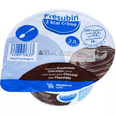 FRESUBIN 2 kcal fløtesjokolade i en kopp, 24X125 g