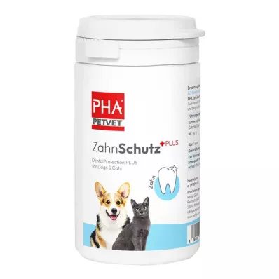PHA ToothProtection Plus-pulver til hunder/katter, 60 g