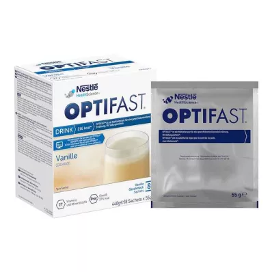 OPTIFAST home Drink vaniljepulver, 8X55 g OPTIFAST home Drink vaniljepulver, 8X55 g